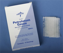 Petrolatum Gauze Dressing, 3" x 18"